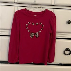 Size 6 Gymboree pink long sleeve top!